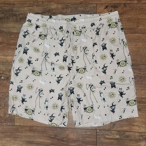 DISNEY NIGHTMARE BEFORE CHRISTMAS SUMMER FEST SHORTS MENS 2XL